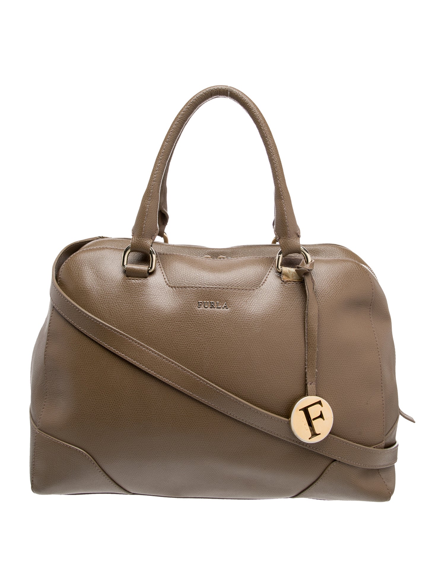 Furla Leather Top Handle Bag