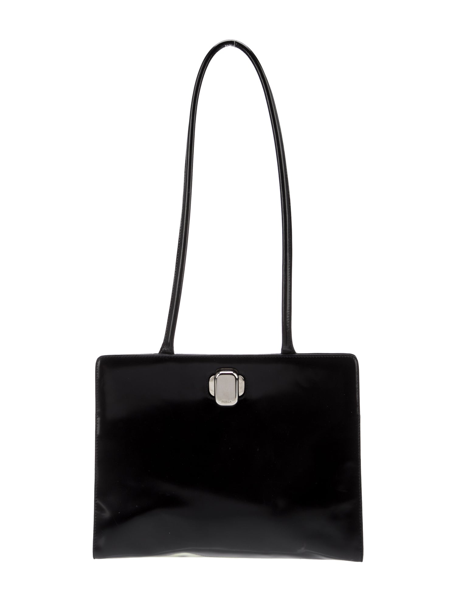 Furla Patent Leather Shoulder Bag
