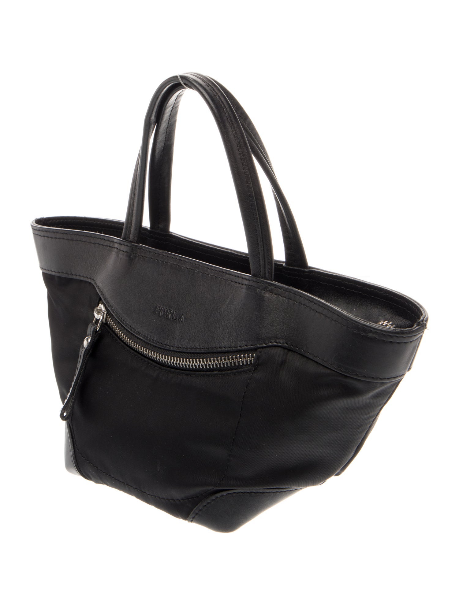 Furla Nylon Top Handle Bag