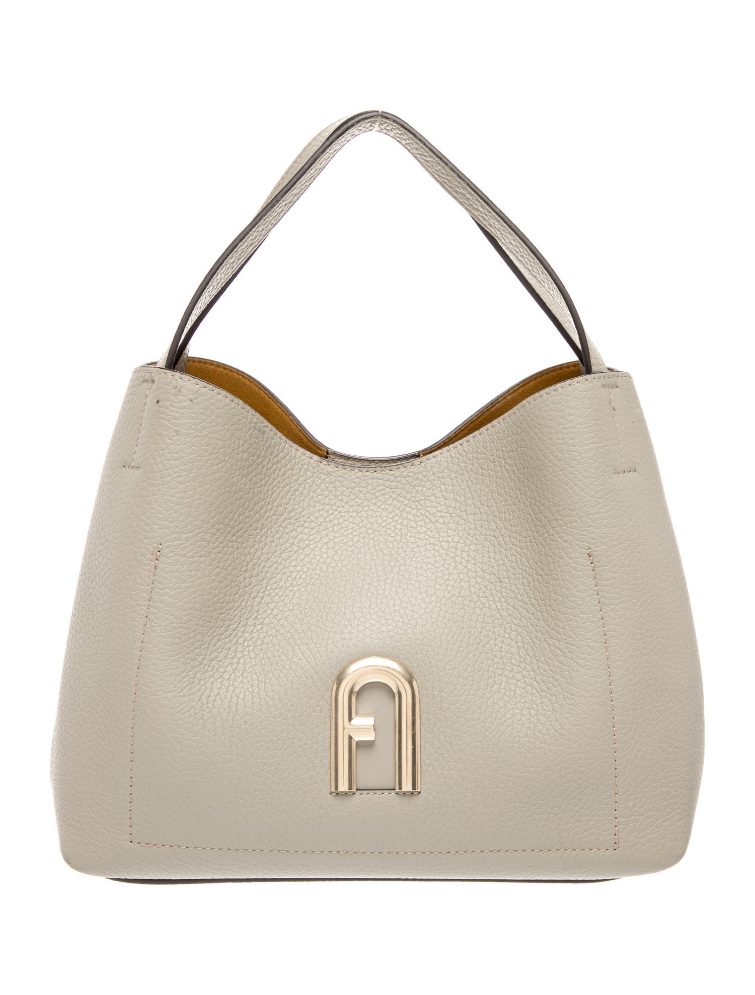 Furla Leather Top Handle Bag