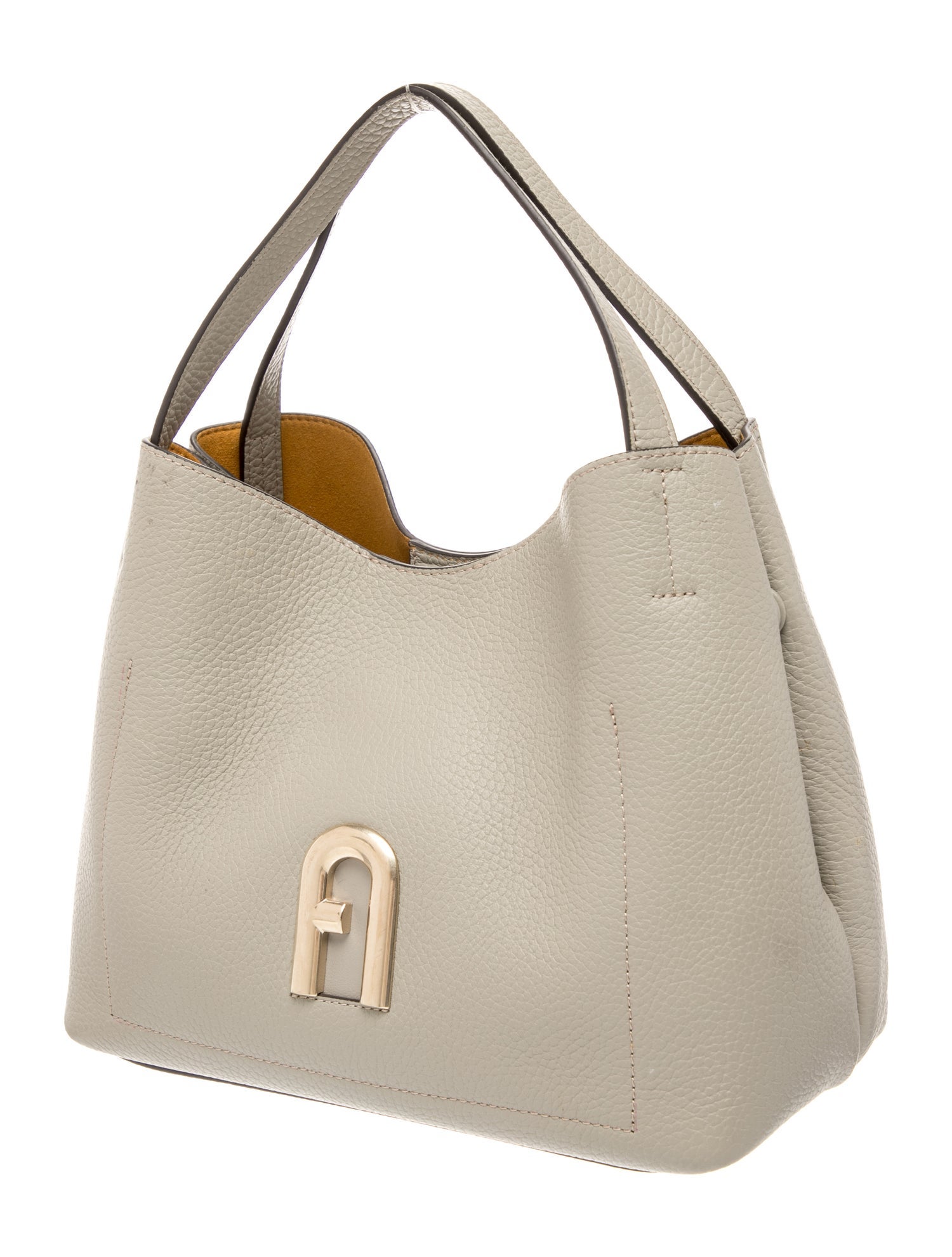 Furla Leather Top Handle Bag