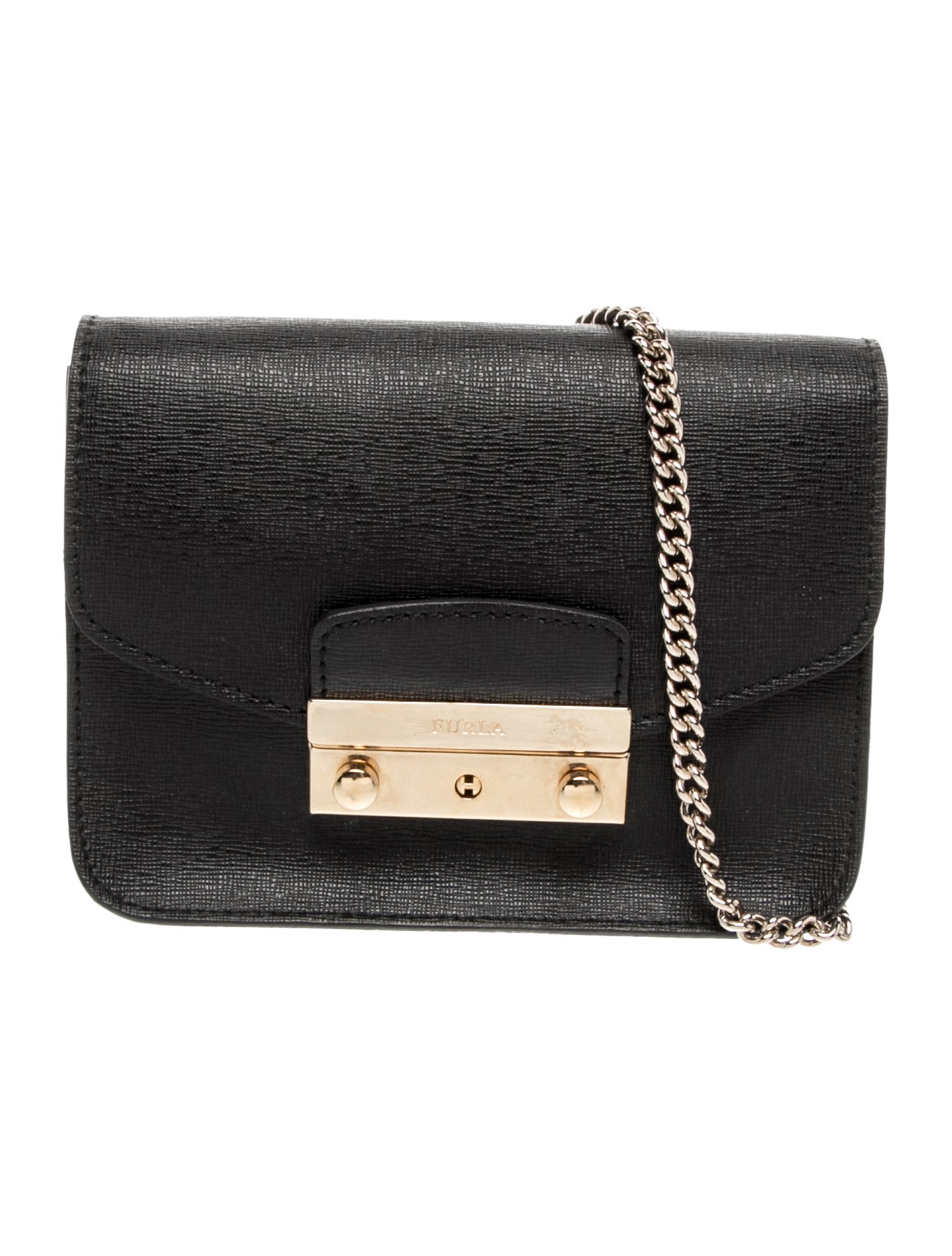 Furla Saffiano Leather Crossbody Bag