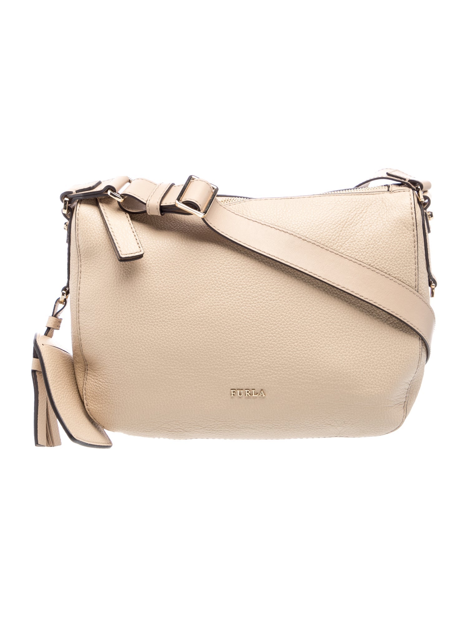 Furla Calf Leather Messenger Bag