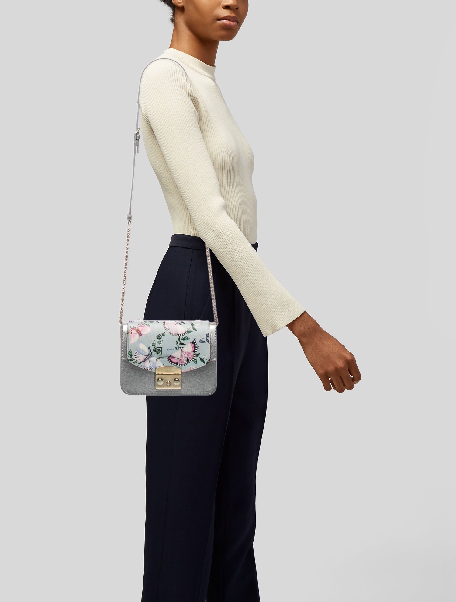 Furla Leather Minaudière