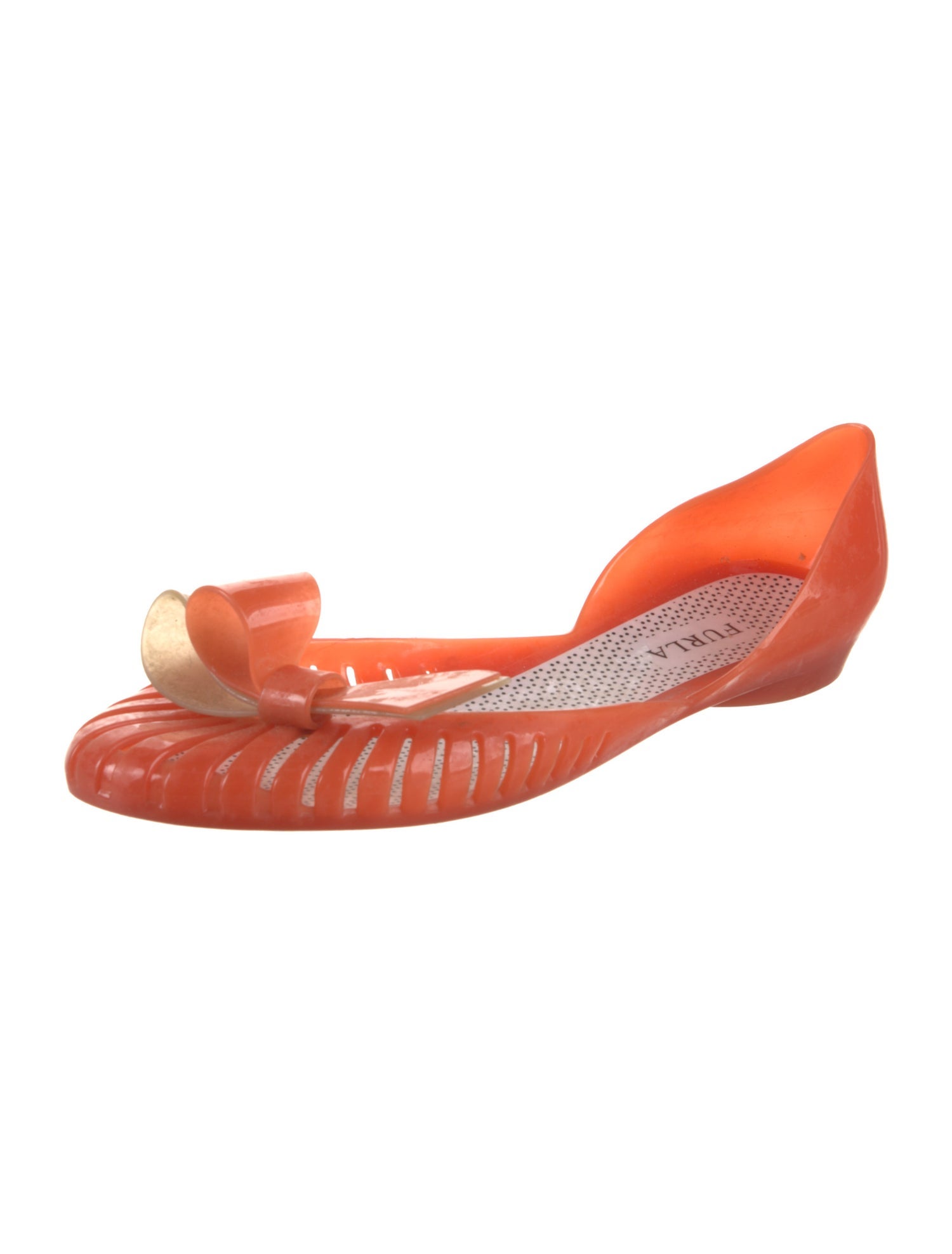 Furla Rubber D'Orsay Flats
