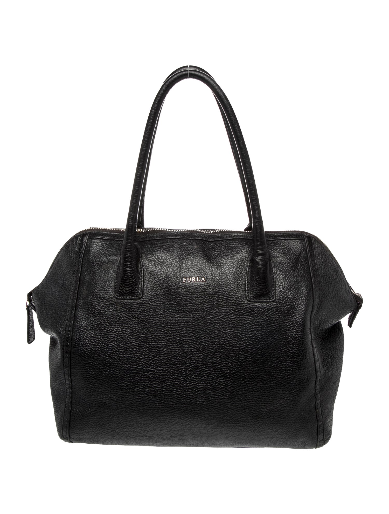 Furla Leather Top Handle Bag