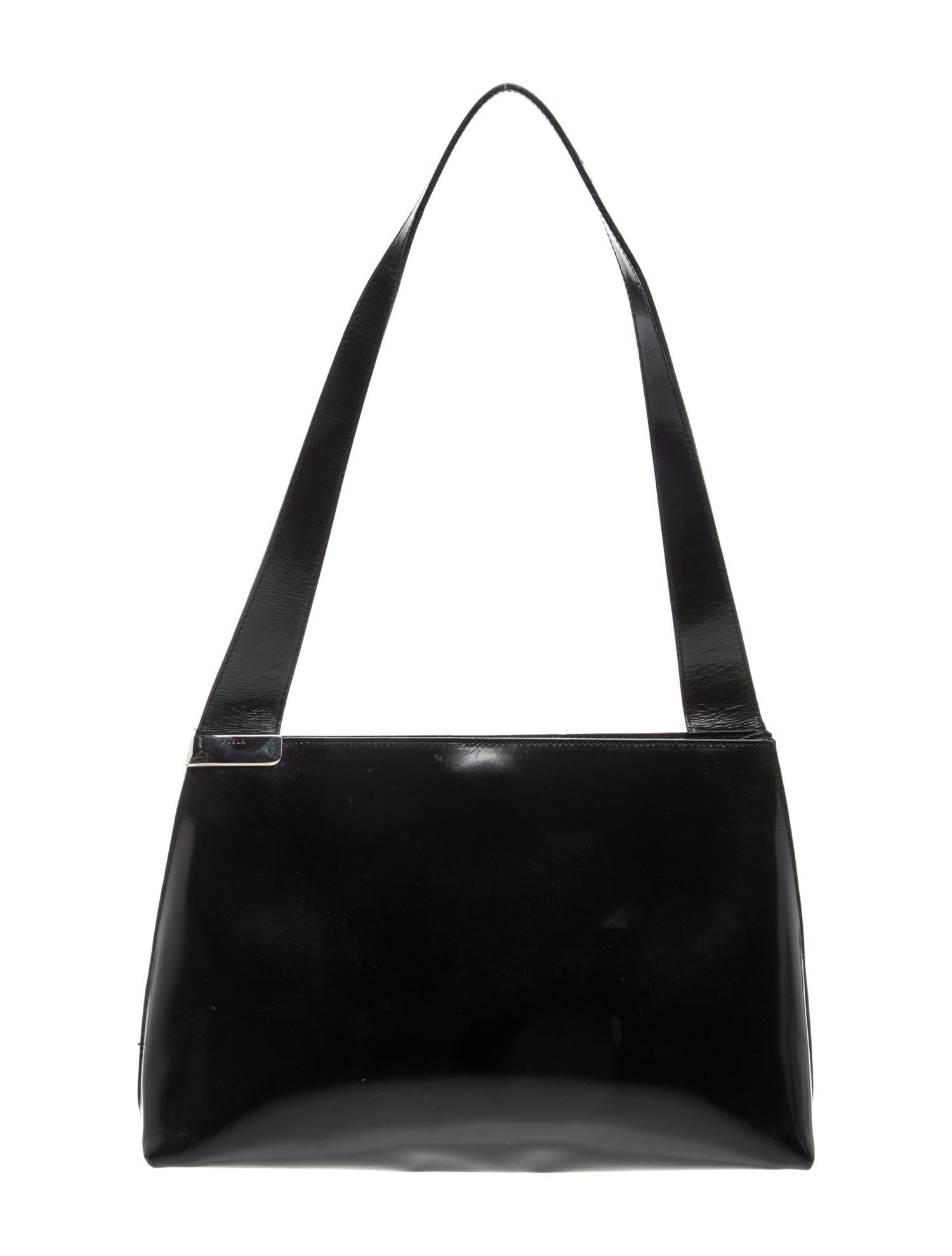 Furla Patent Leather Shoulder Bag