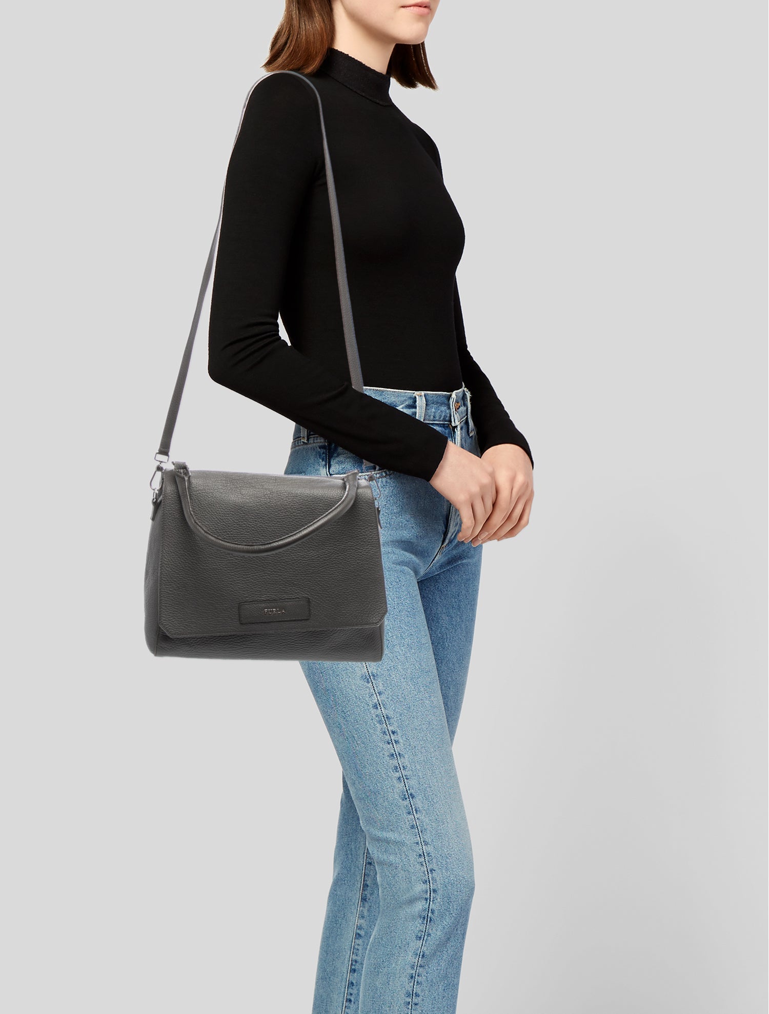 Furla Leather Shoulder Bag