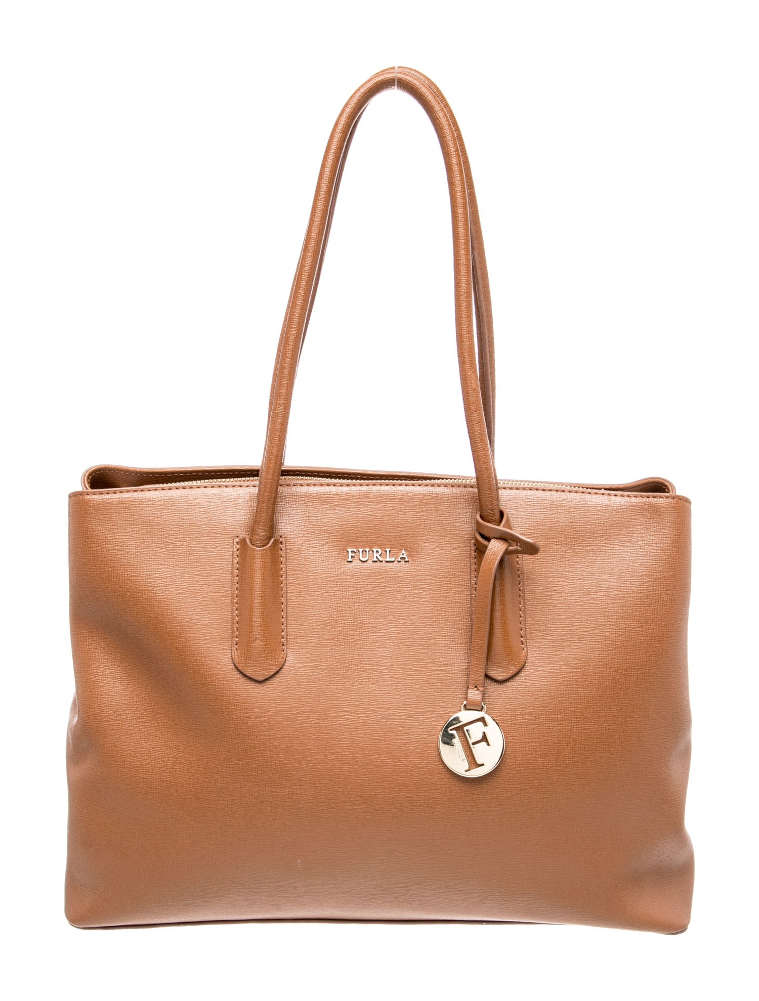 Furla Leather Top Handle Bag