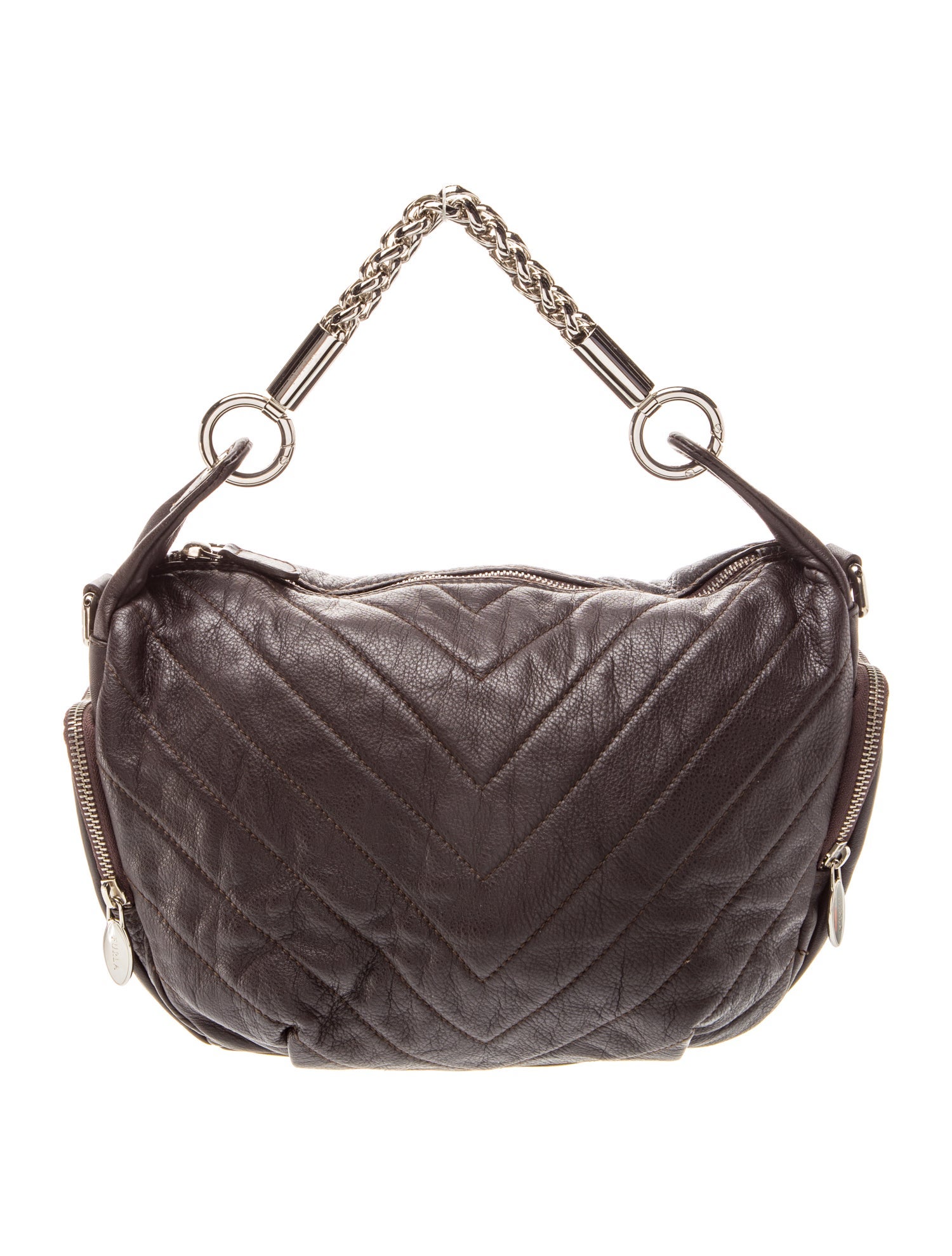 Furla Leather Top Handle Bag