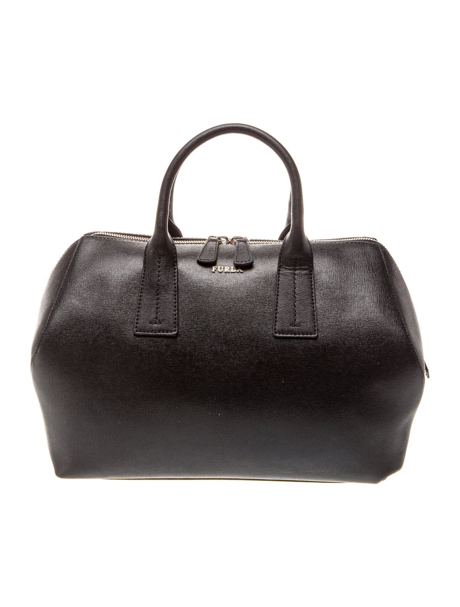 Furla Leather Top Handle Bag