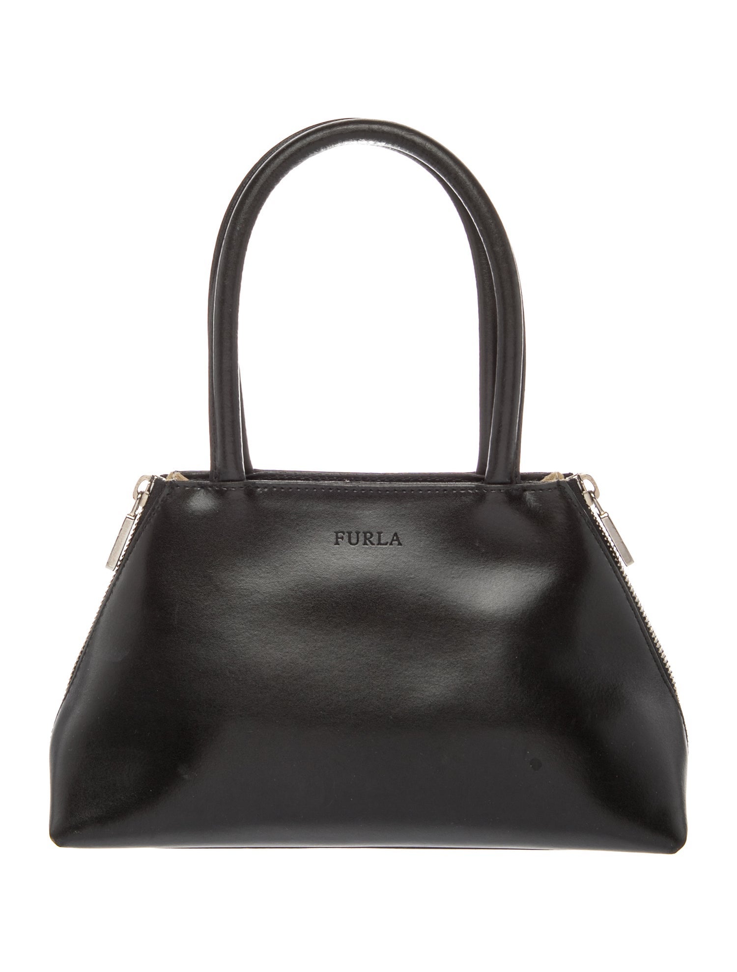 Furla Leather Top Handle Bag