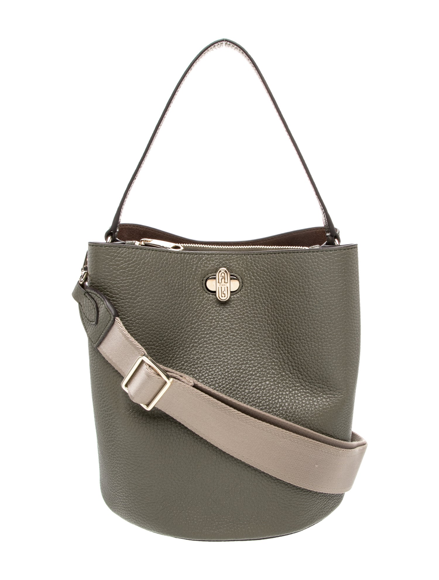 Furla Leather Bucket Bag