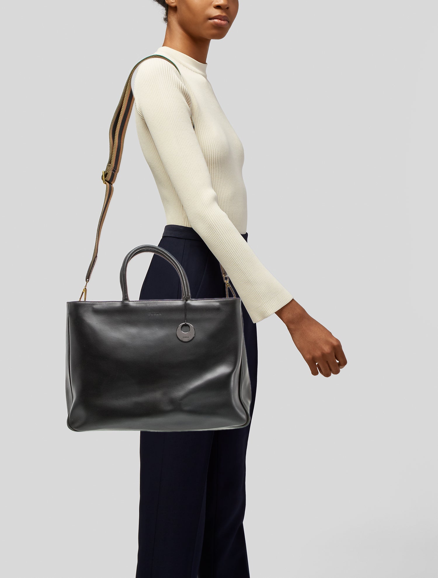 Furla Leather Shoulder Bag