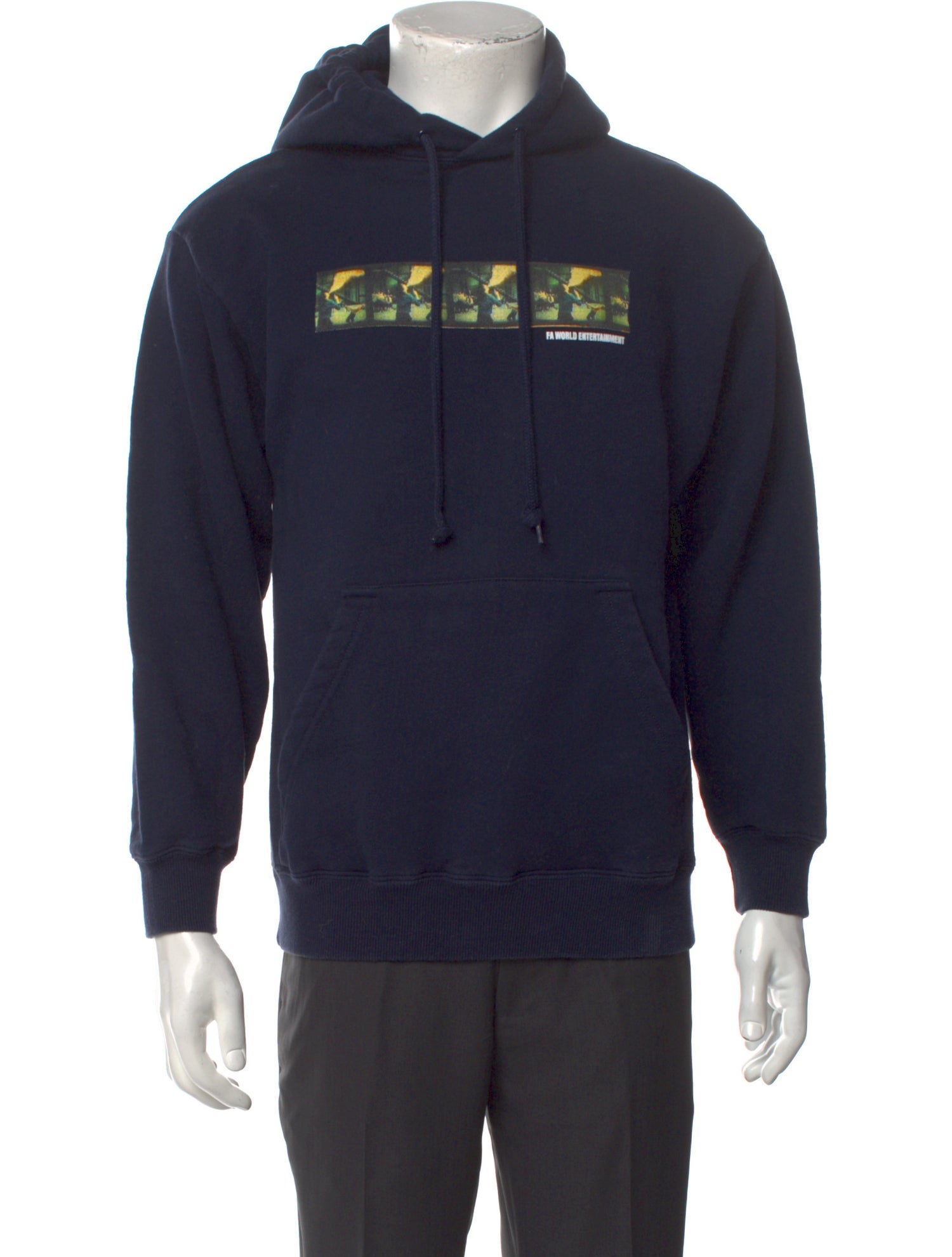 Fucking Awesome FA World Entertainment Graphic Print Hoodie