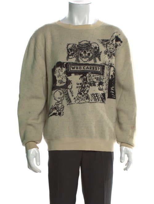 Fucking Awesome Wool Graphic Print Pullover