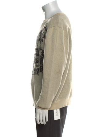 Fucking Awesome Wool Graphic Print Pullover