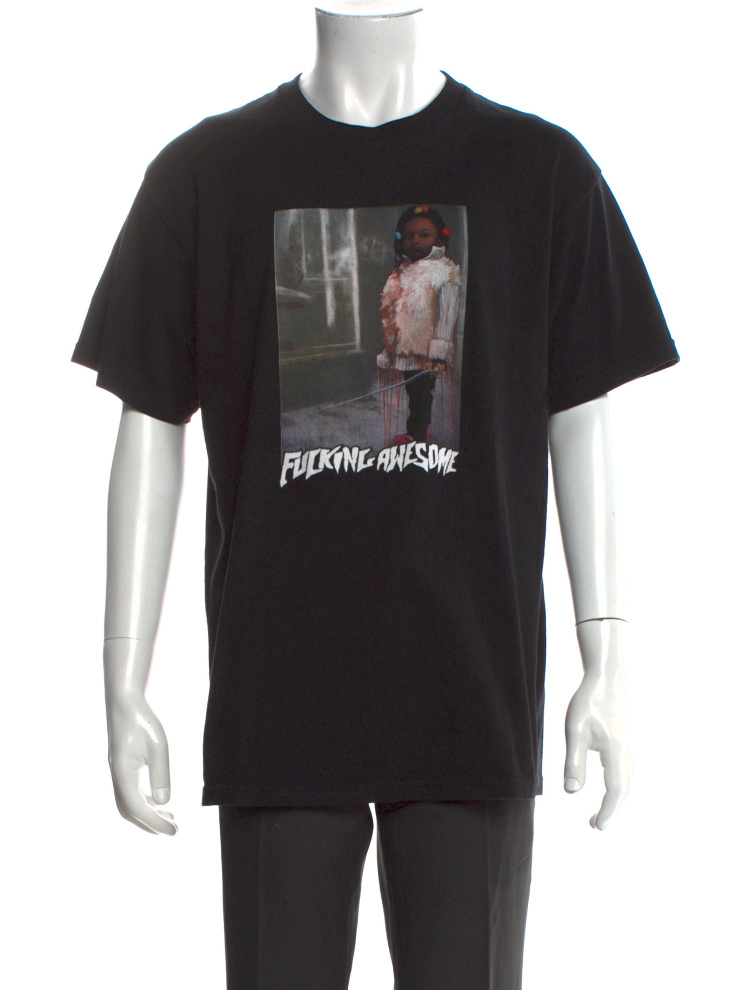 Fucking Awesome Graphic Print Crew Neck T-Shirt