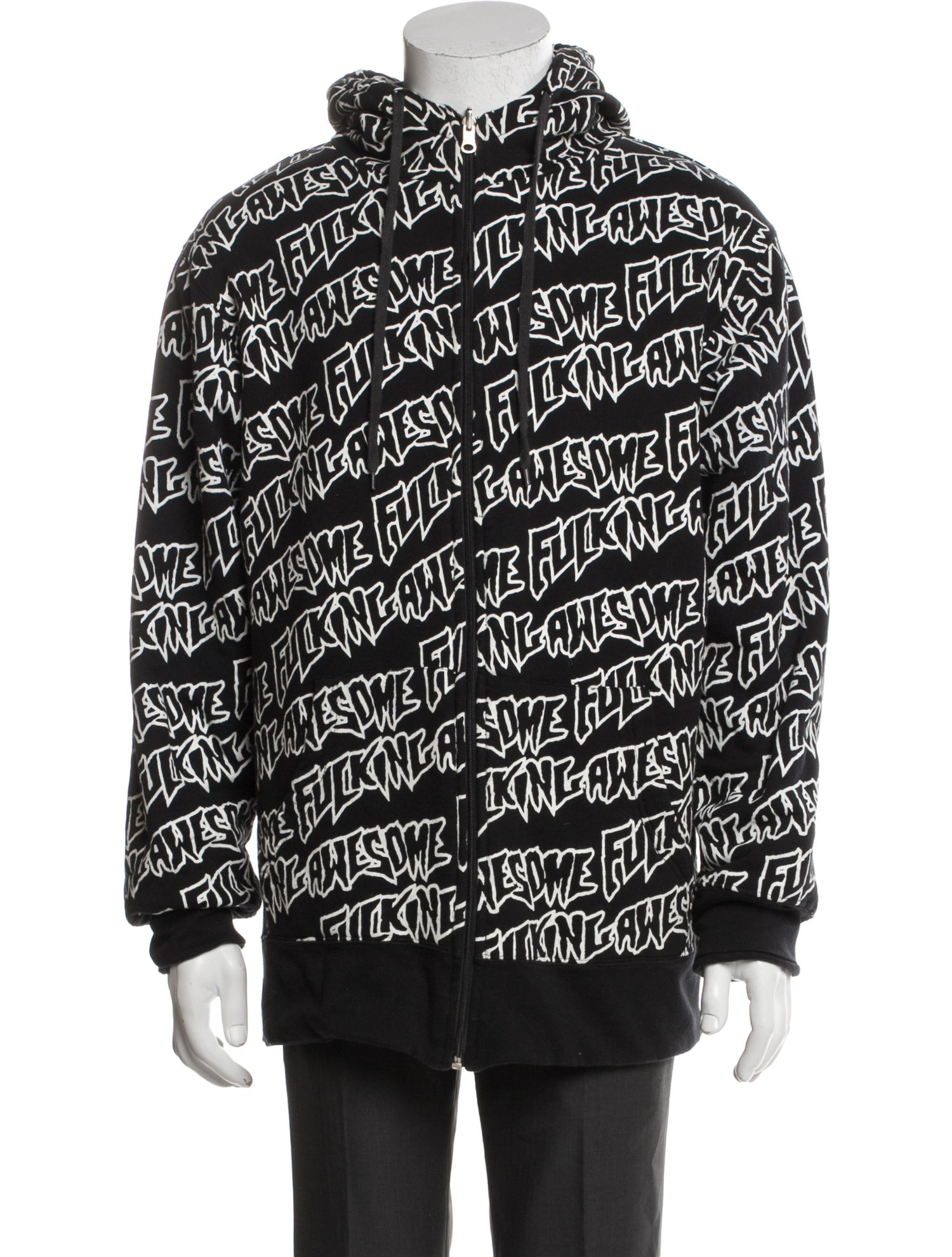 Fucking Awesome Printed Puffer Coat