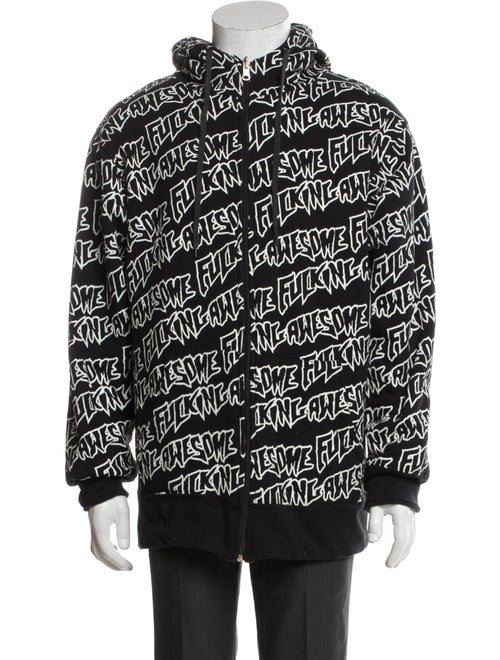 Fucking Awesome Printed Puffer Coat