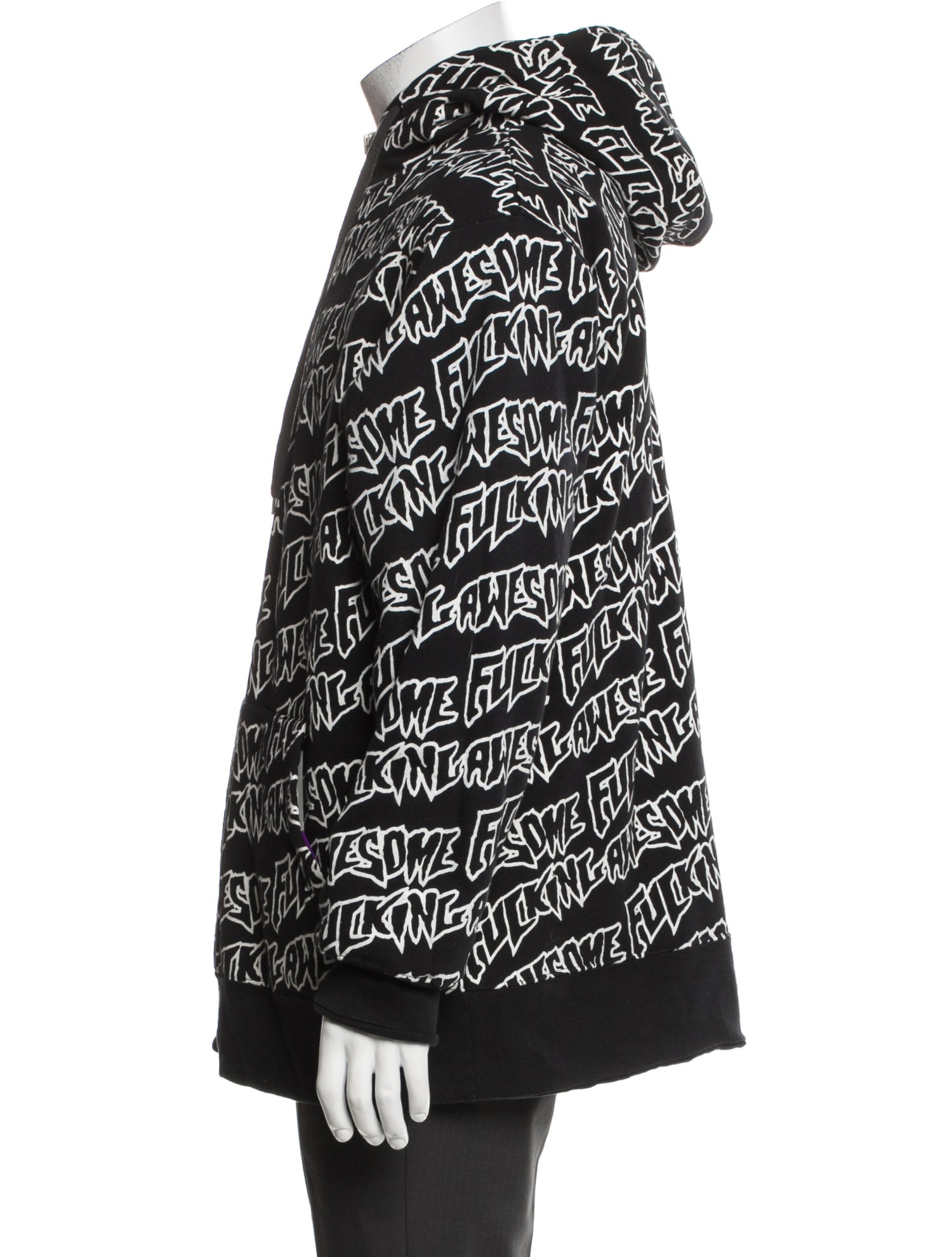 Fucking Awesome Printed Puffer Coat