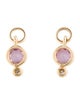Three Stories 14K Diamond & Sapphire Tiny Earring Enhancers