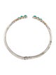 Three Stories Turquoise & Diamond Cuff Bracelet