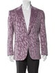 Frère Velvet Patterned Blazer