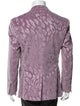 Frère Velvet Patterned Blazer