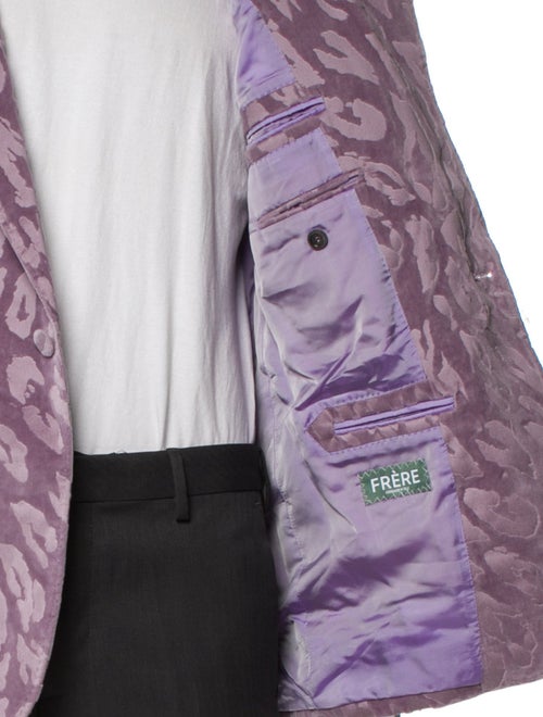 Frère Velvet Patterned Blazer