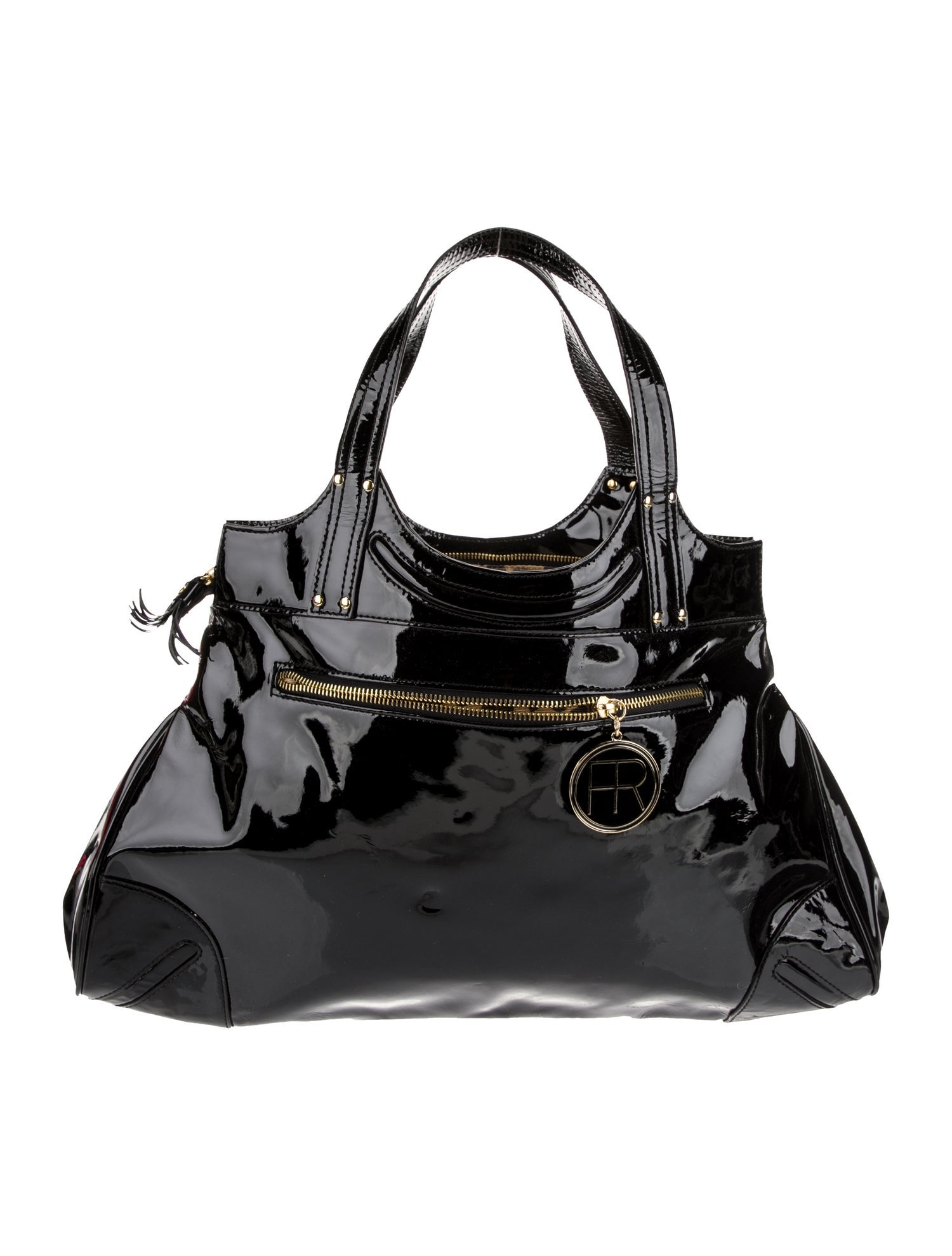 Felix Rey Patent Leather Shoulder Bag