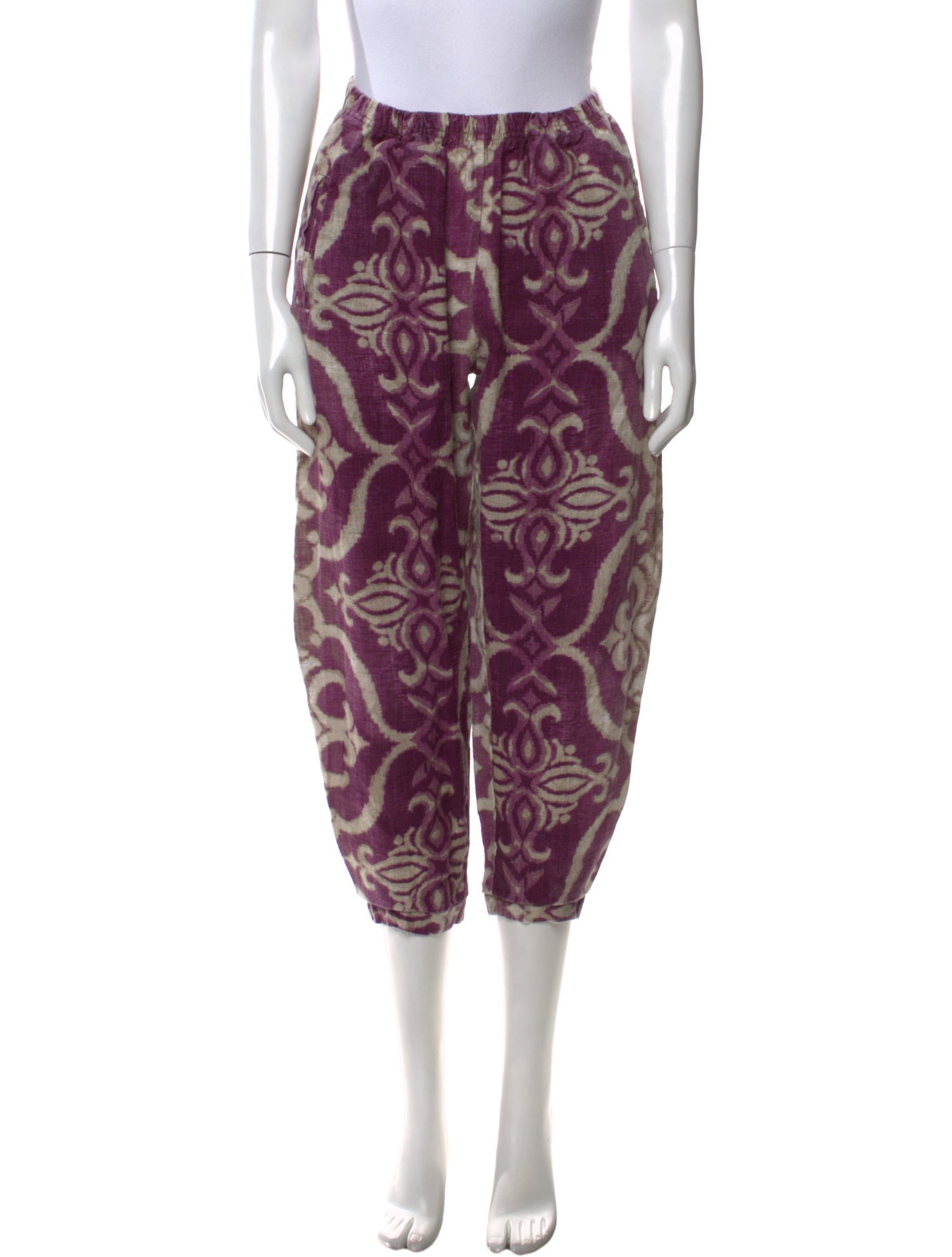 Felix Rey Linen Skinny Leg Pants