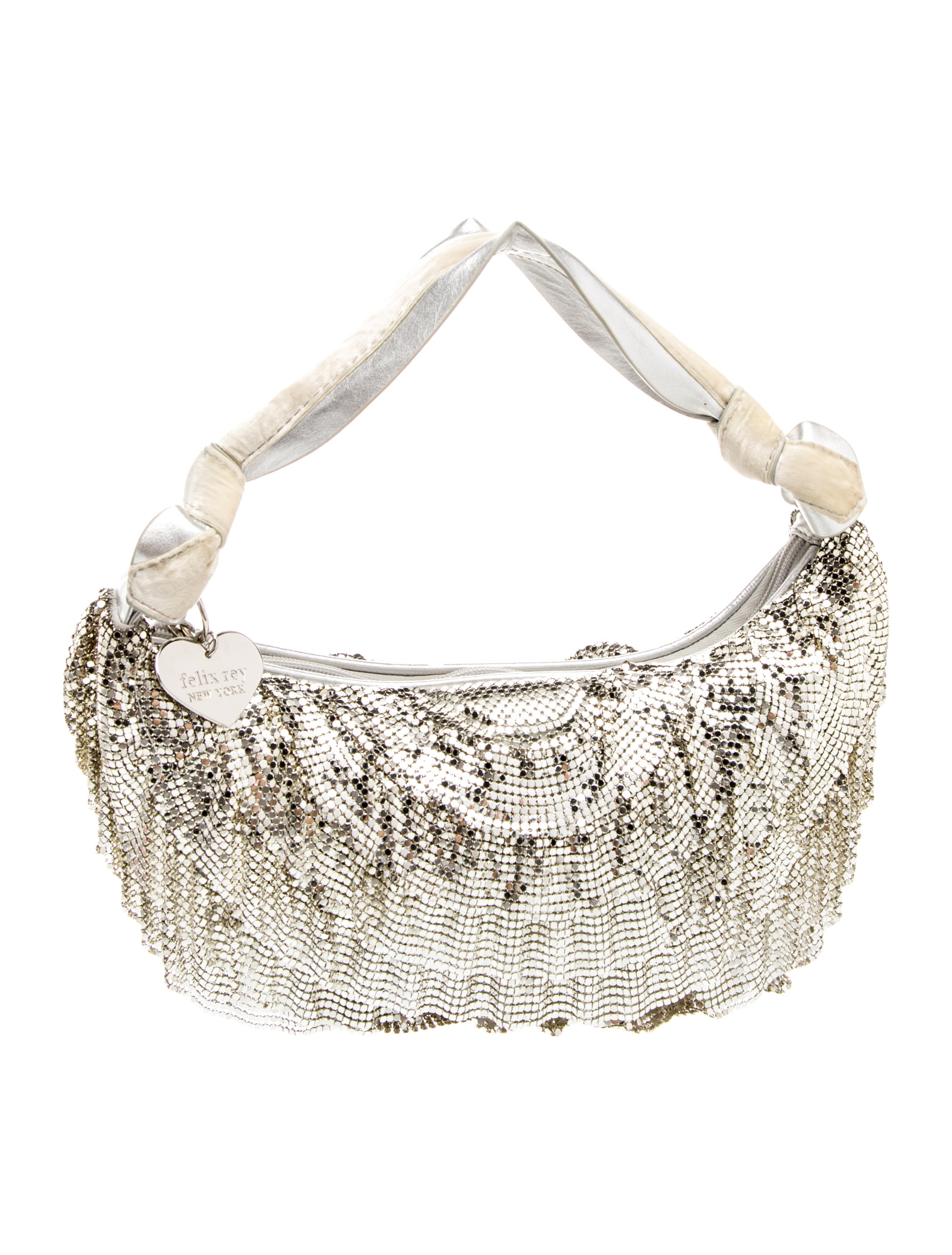 Felix Rey Metal Top Handle Bag