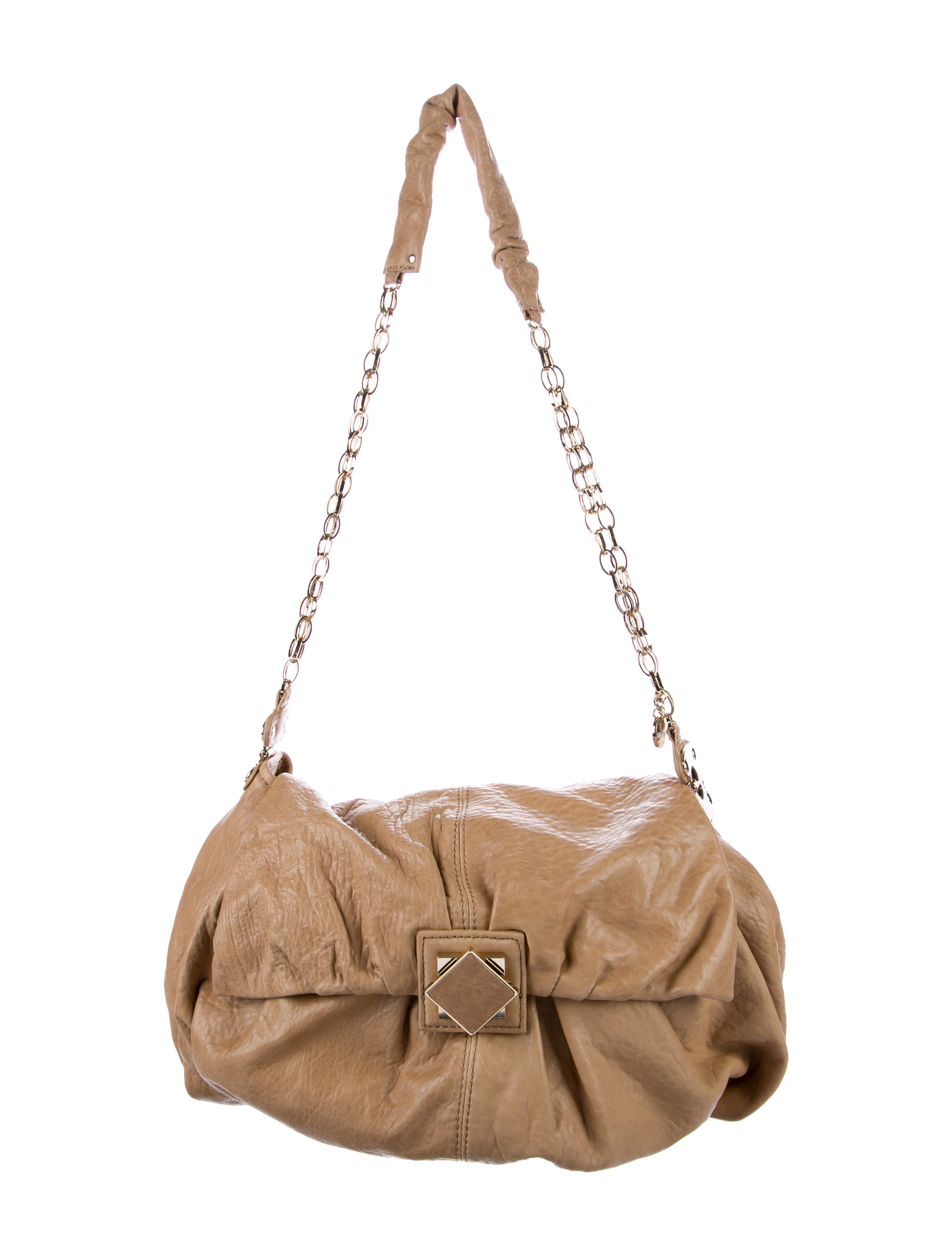 Gustto Leather Shoulder Bag Handbags Wg320003 The Realreal Leather Shoulder Bag