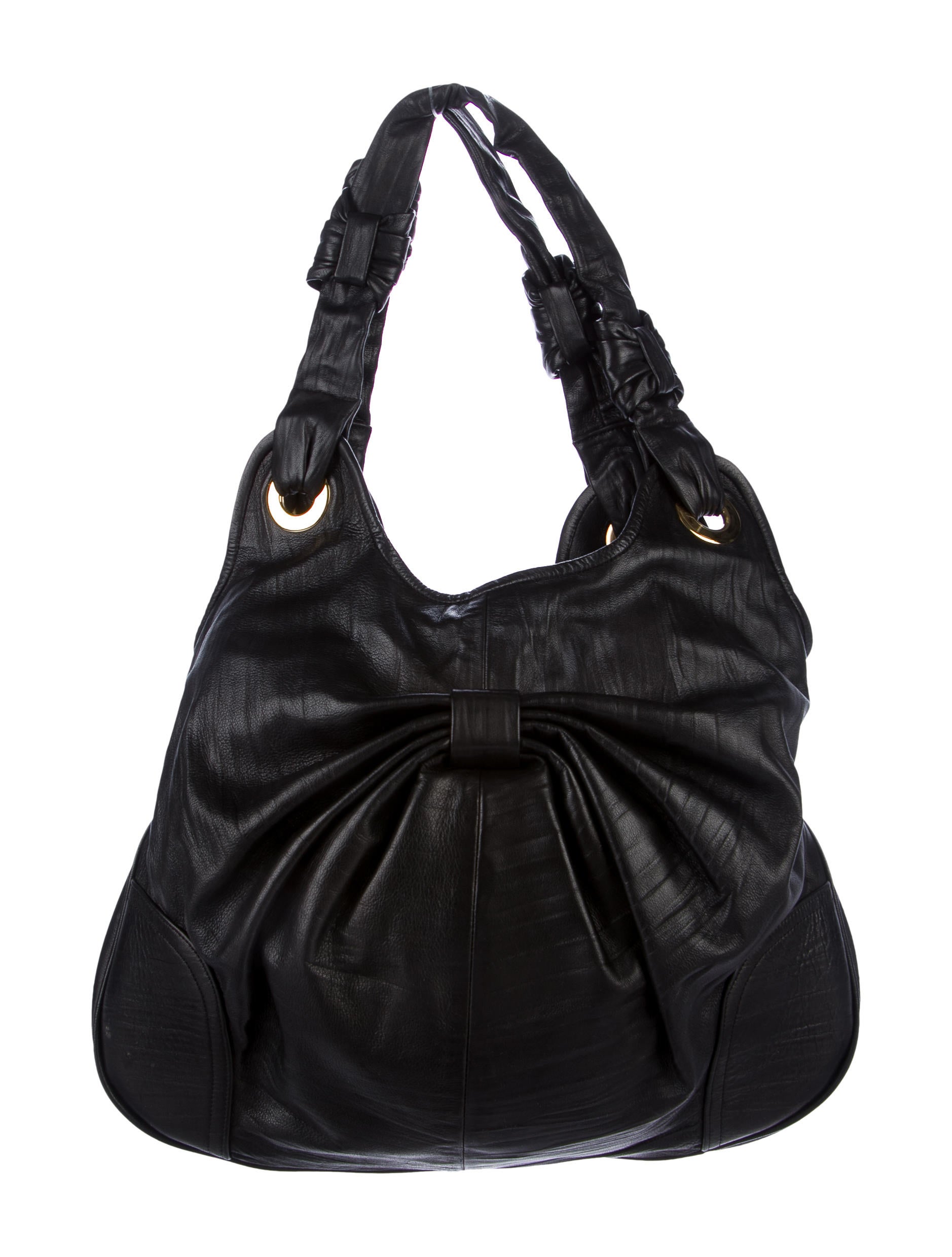 Gustto Leather Shoulder Bag Handbags Wg320004 The Realreal Leather Shoulder Bag