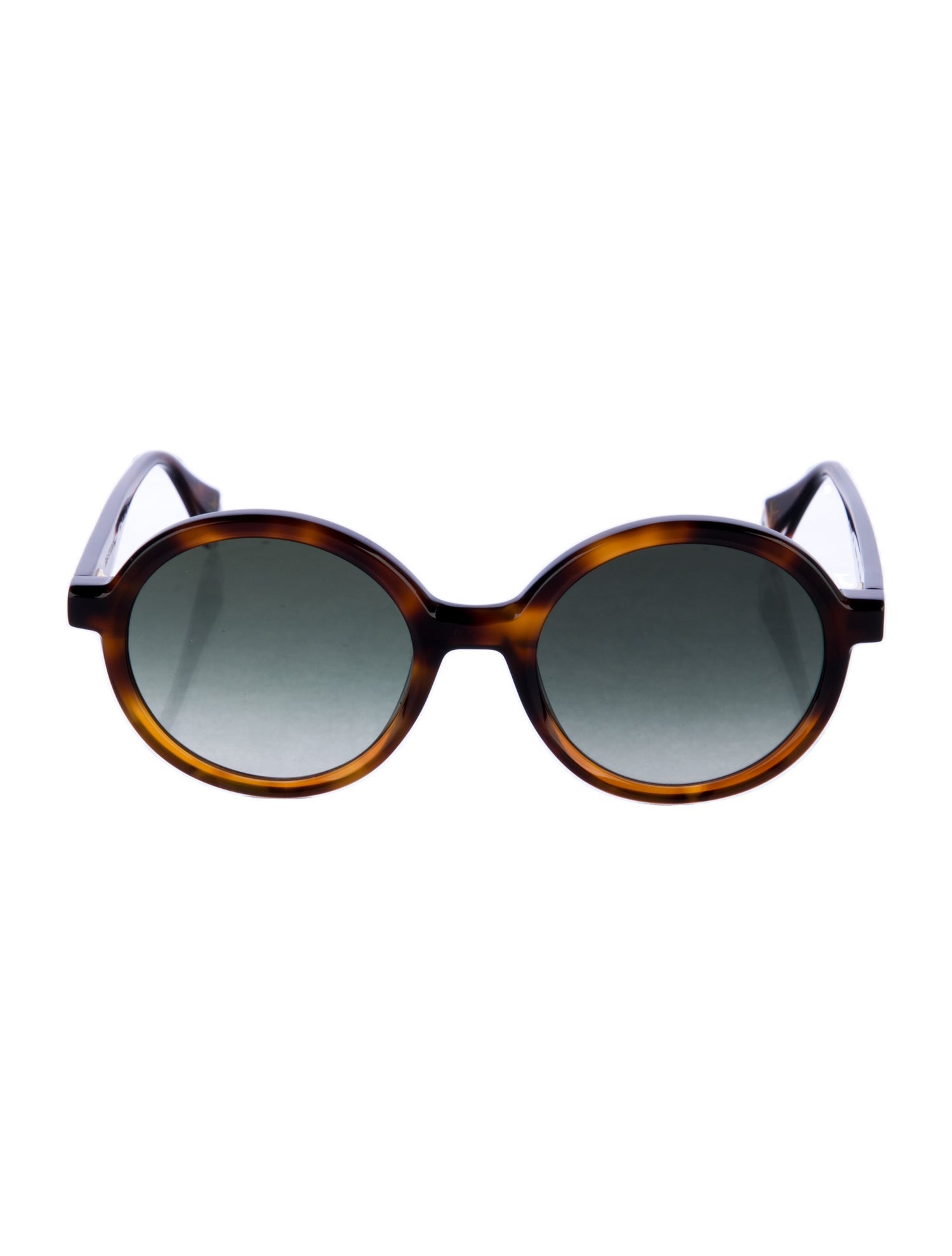 Gigi Round Gradient Sunglasses