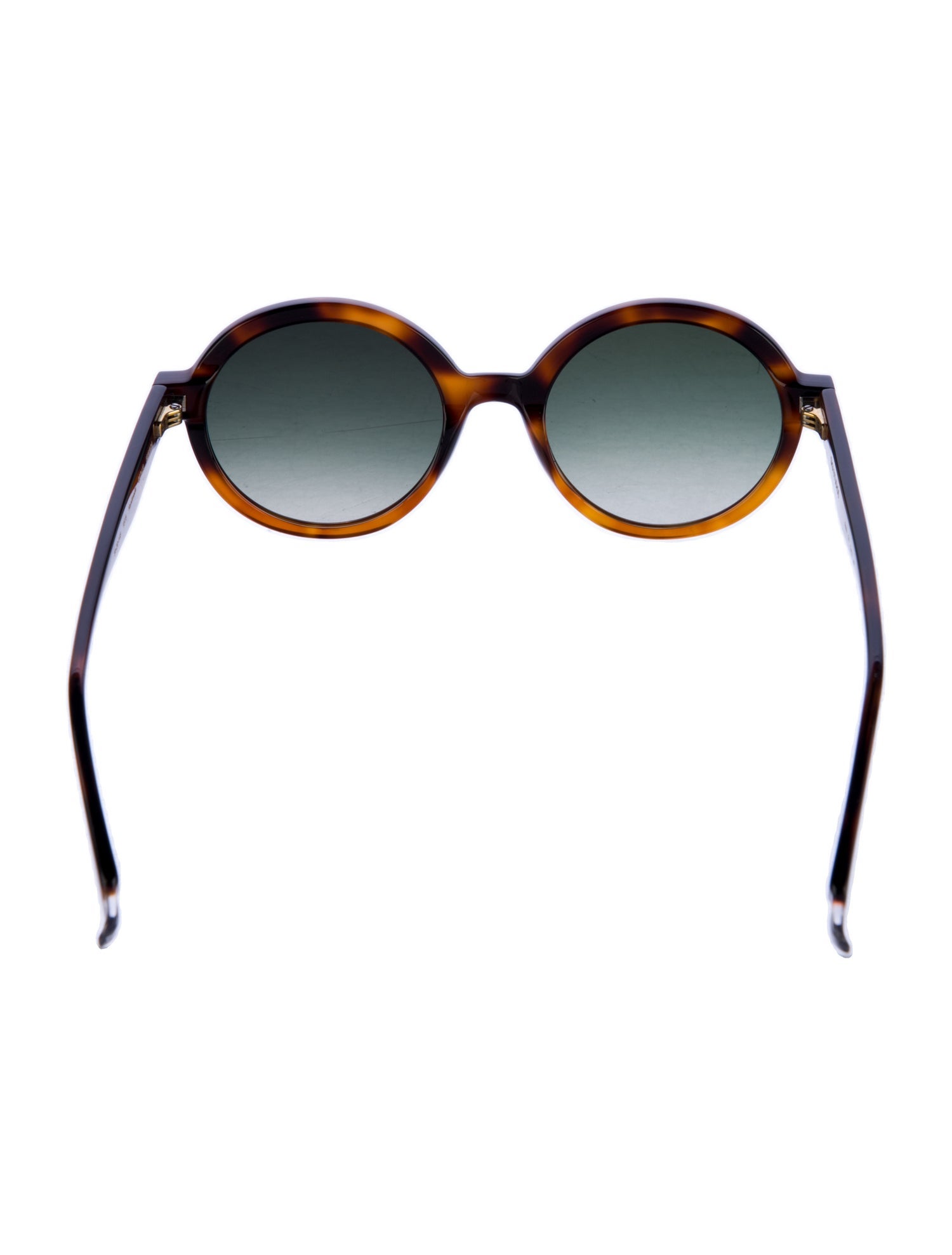 Gigi Round Gradient Sunglasses