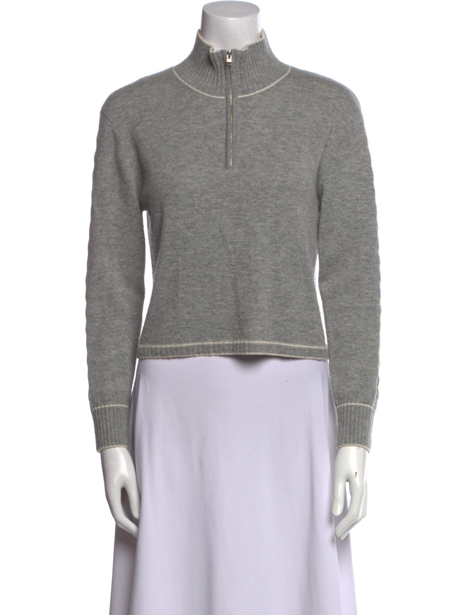 Gigi Wool Mock Neck Sweater