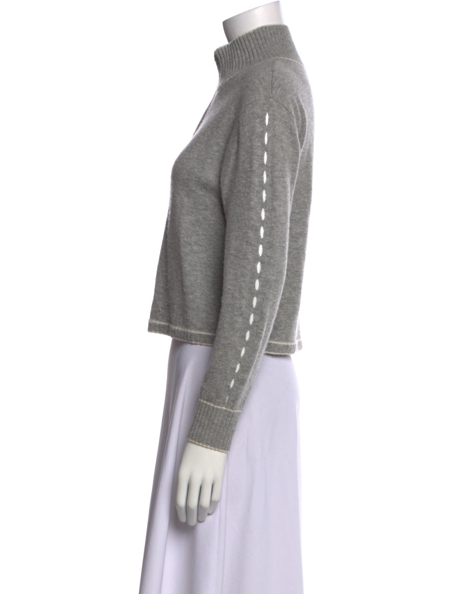 Gigi Wool Mock Neck Sweater