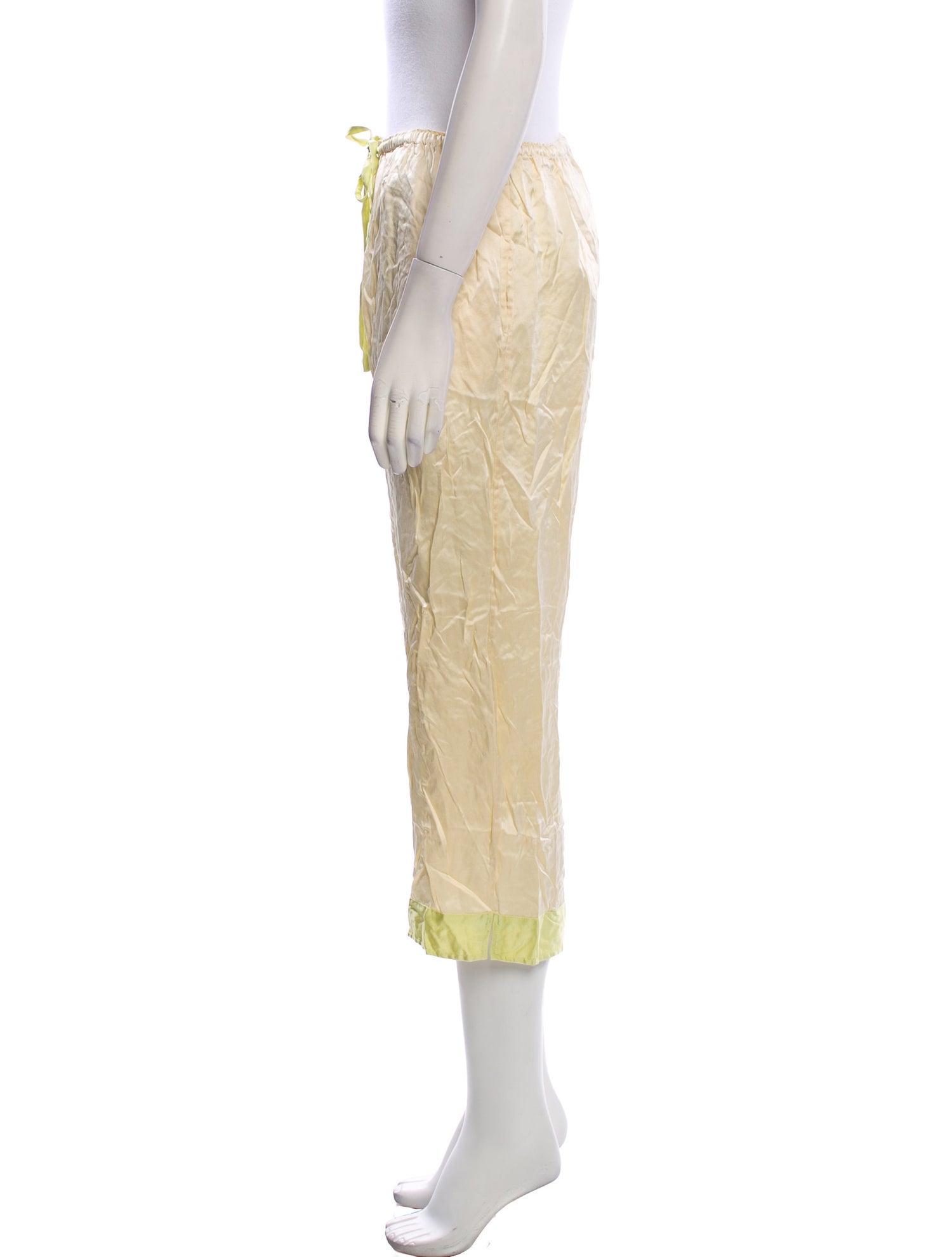 Gigi Silk Embroidered Accent Pajamas