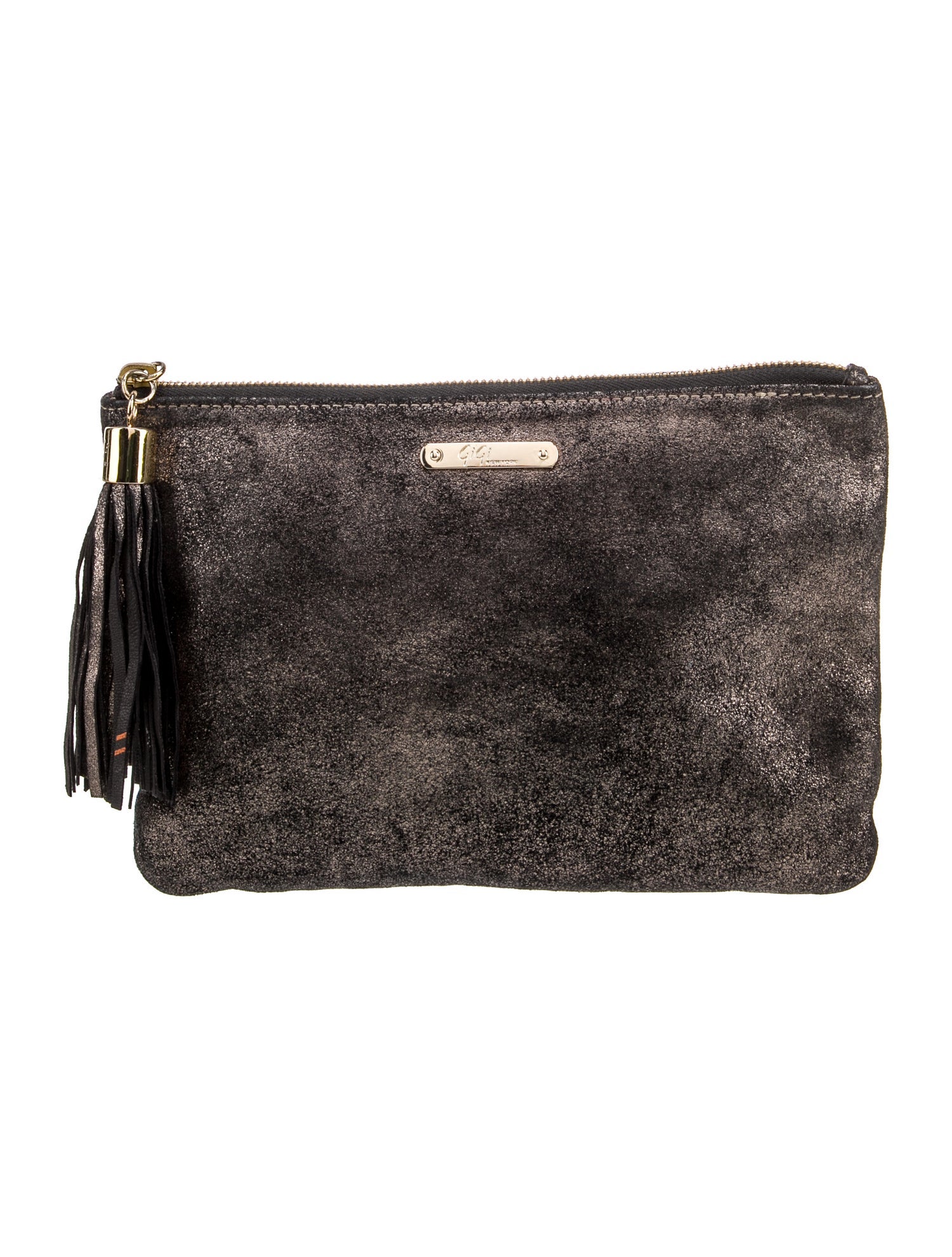 Gigi Suede Clutch