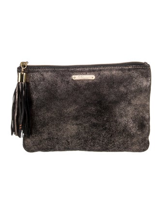 Gigi Suede Clutch