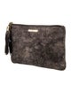 Gigi Suede Clutch