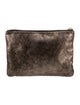 Gigi Suede Clutch