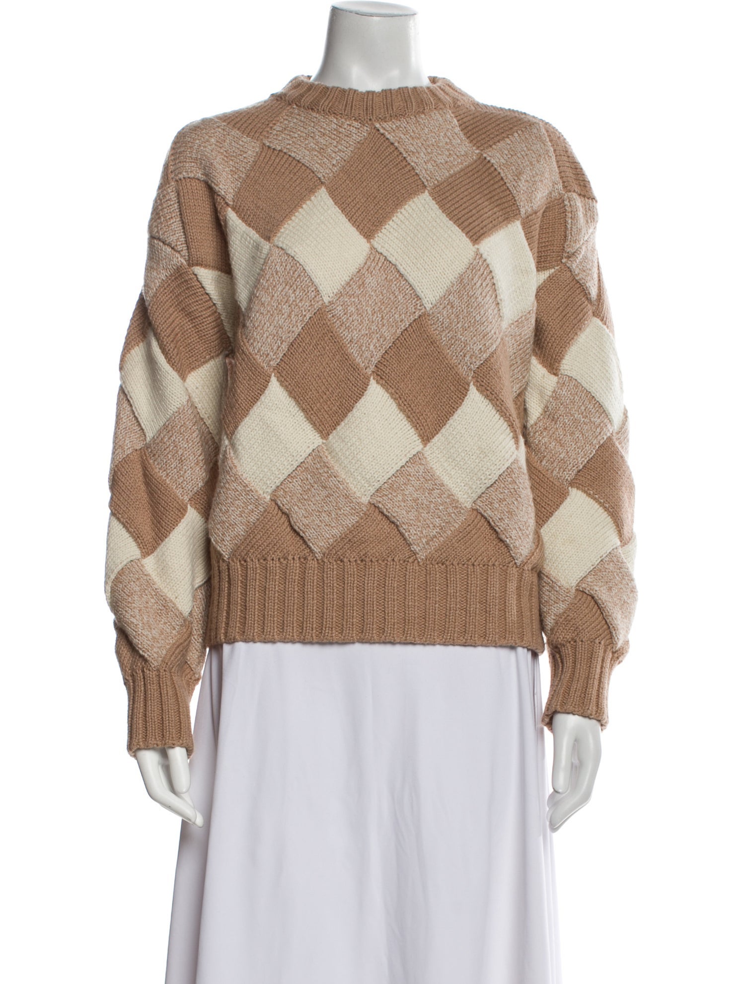 Gigi Merino Wool Printed Sweater