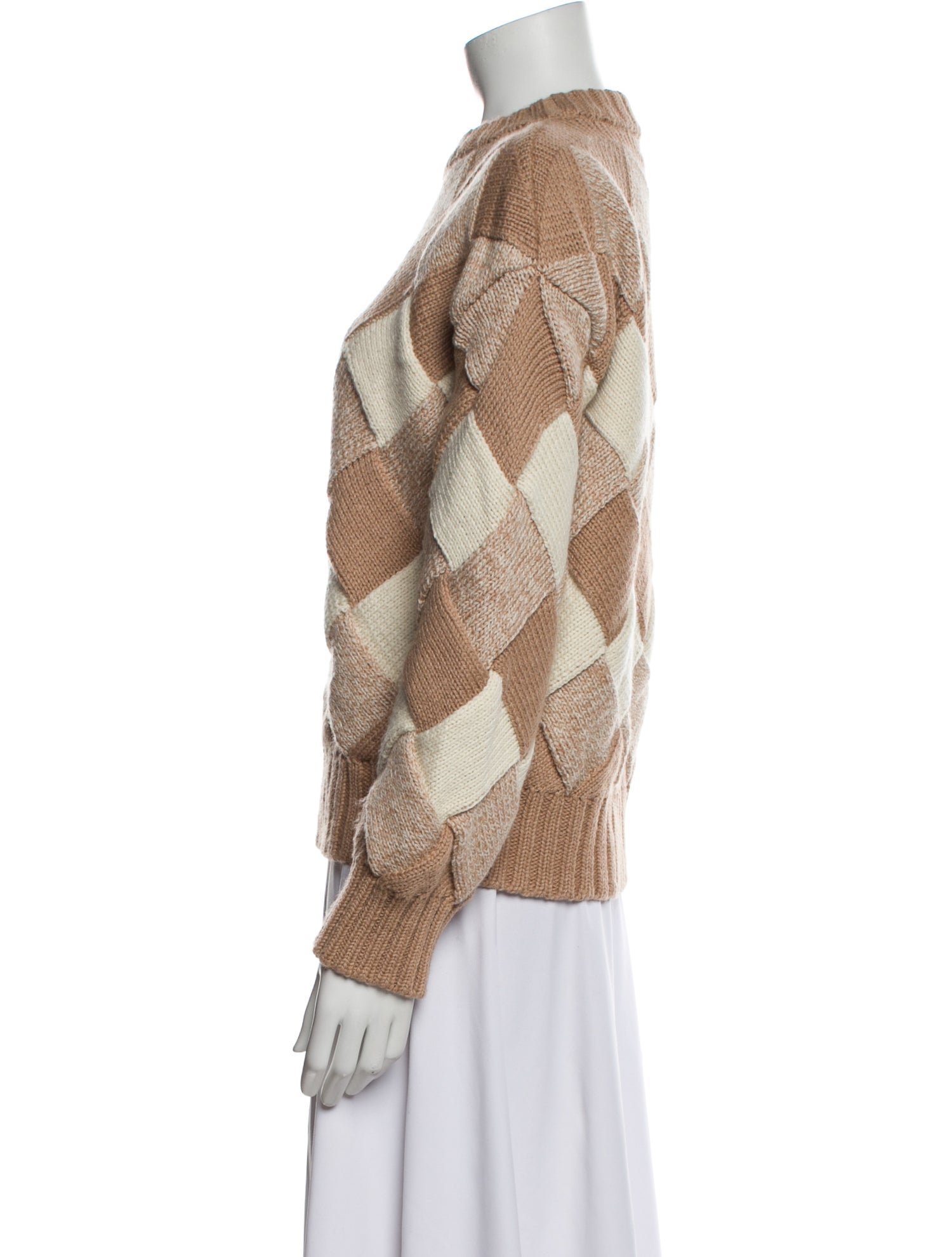 Gigi Merino Wool Printed Sweater