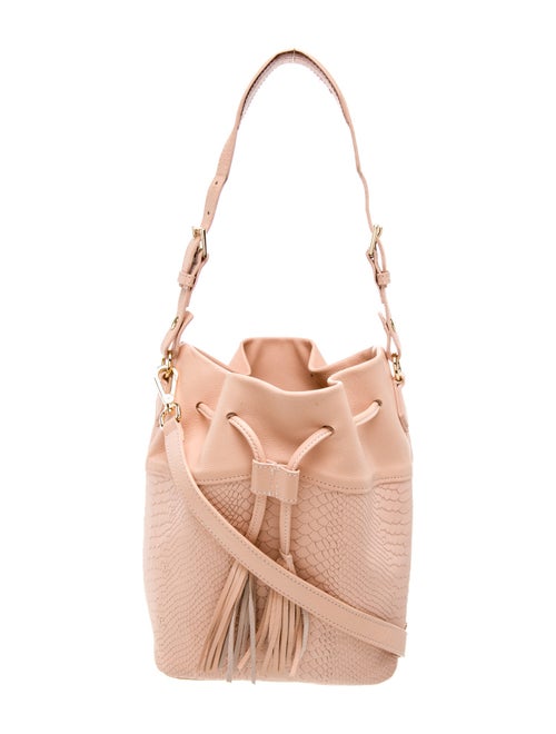 Gigi Leather Top Handle Bag