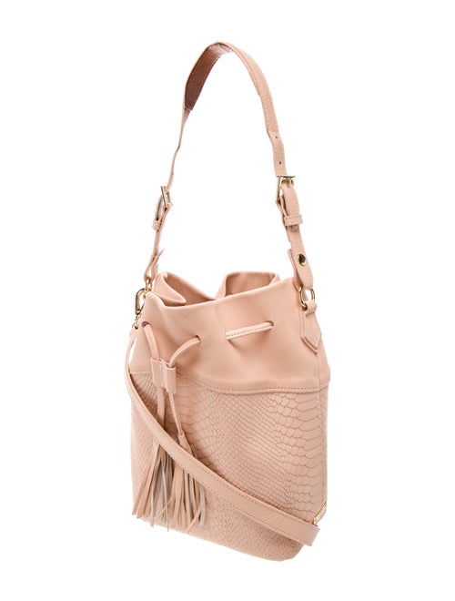 Gigi Leather Top Handle Bag