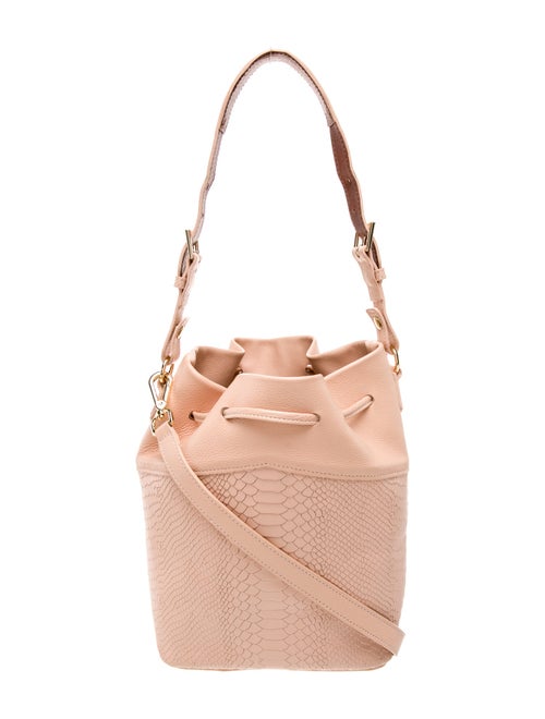 Gigi Leather Top Handle Bag