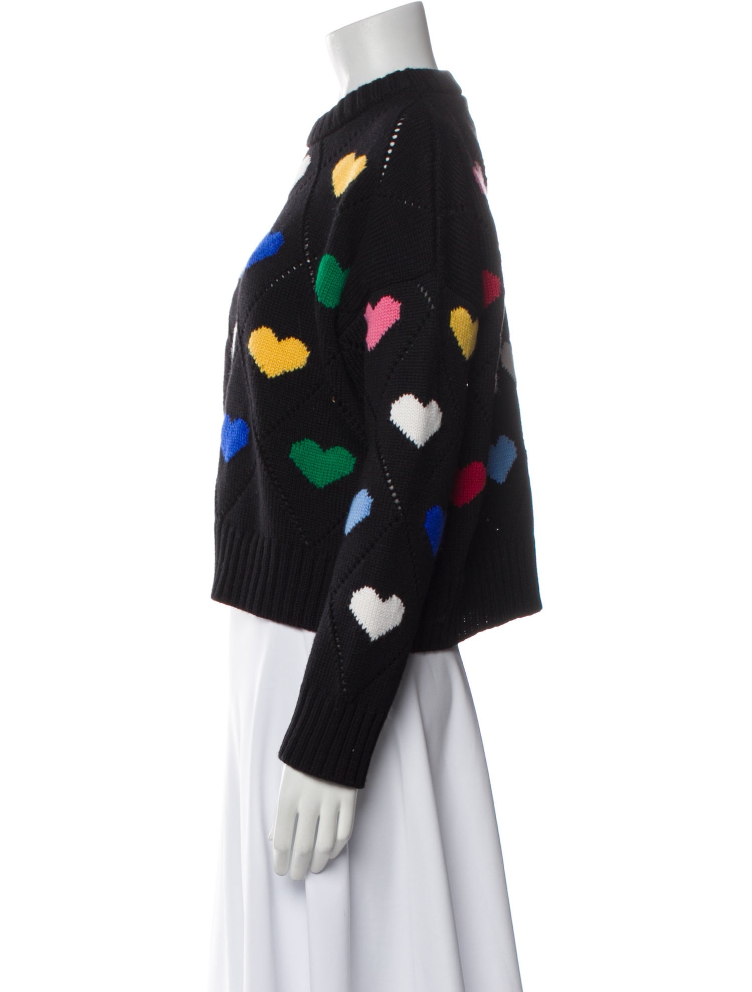 Gigi Merino Wool Printed Sweater